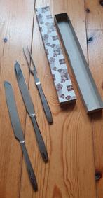 Gero Plus Trancheerset - Vleesmes, Vleesvork & Broodmes i, Ophalen of Verzenden, Nieuw, Rvs of Chroom