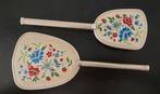 Vintage brocante kaptafelset spiegel borstel '60s, Ophalen of Verzenden
