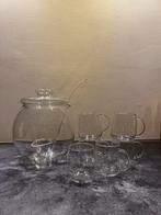 Sangria Set – Prachtige glazen karaf en mokken, Ophalen, Zo goed als nieuw, Overige typen