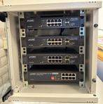 10 inch netwerkapparatuur (3x GSD-1020S/1x GSD-804P), Computers en Software, Netwerk switches, Gebruikt, Ophalen