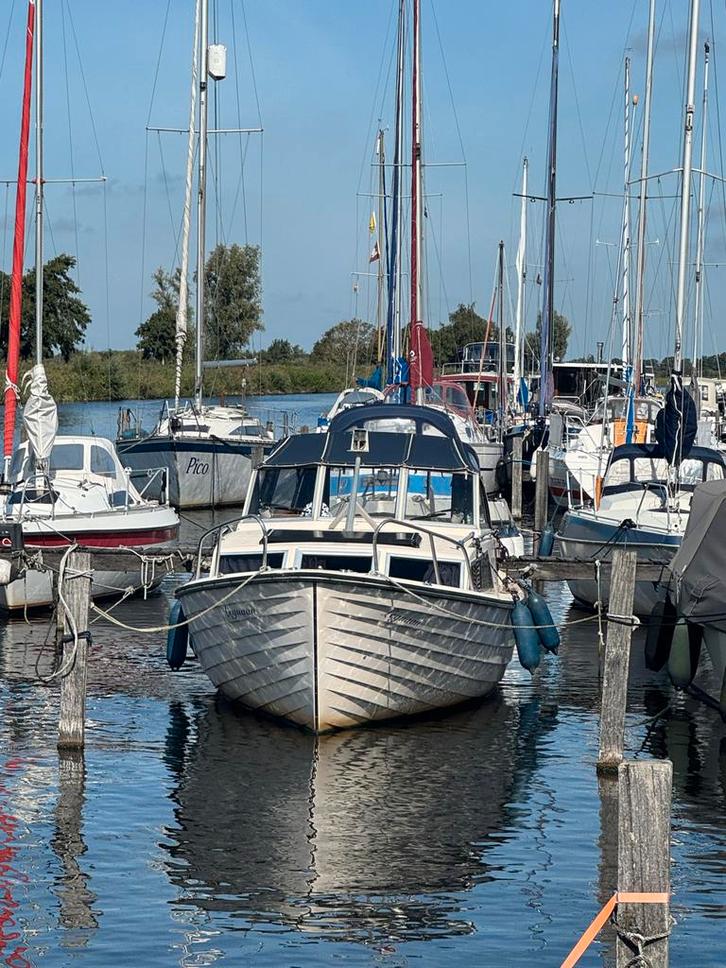 Noorse Spitsgatter, Watersport en Boten, Motorboten en Motorjachten, Gebruikt, Polyester, 6 tot 9 meter, Diesel, Binnenboordmotor