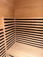 OUTLET | Infraroodcabine Ultimate Plus 3 Brown, Ophalen, Zo goed als nieuw, Infrarood, Complete sauna