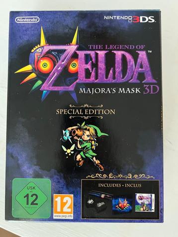 Zelda Majora's Mask 3DS Collector's Edition Nieuw beschikbaar voor biedingen