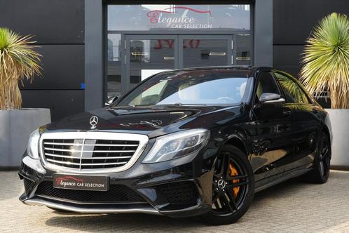 Mercedes-Benz S-Klasse AMG 63 4Matic Lang 585pk Panoramadak/, Auto's, Mercedes-Benz, Bedrijf, Te koop, S-Klasse, 360° camera, 4x4