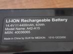 Batterij voor laptop voor Medion Akoya, Gebruikt, Ophalen of Verzenden