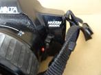 Vintage fotocamera camera Minolta Maxxum 3000i met tas 1988, Ophalen of Verzenden