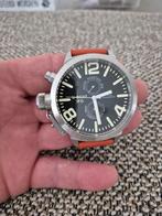 Vintage U-boat chrono, Sieraden, Tassen en Uiterlijk, Horloges | Heren, Ophalen of Verzenden, Zo goed als nieuw, Staal, Overige merken