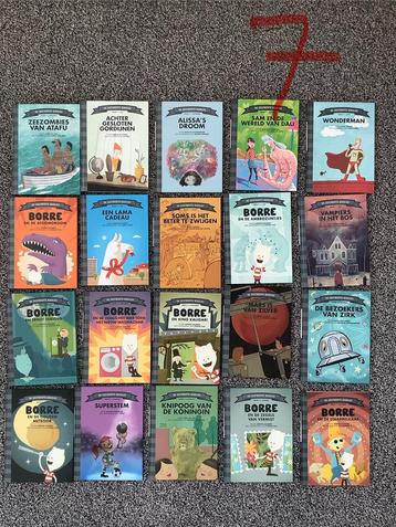 Borre boekjes, groep 7 en 8, Nieuwstaat! Pst €1,50 beschikbaar voor biedingen