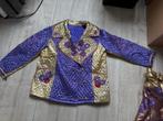 Uniek handgemaakt kostuum: jasje, rok en bontmuts, Carnaval, Maat 42/44 (L), Ophalen of Verzenden, Zo goed als nieuw