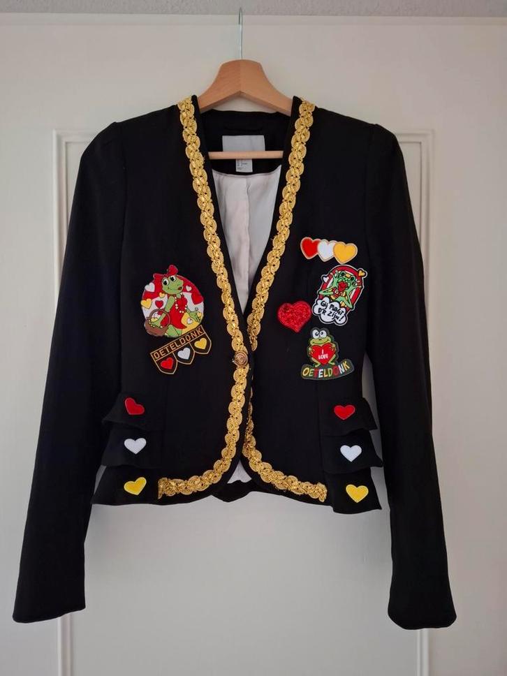 Oeteldonk jasje maat 36 S, Kleding | Dames, Carnavalskleding en Feestkleding, Nieuw, Carnaval, Maat 36 (S), Ophalen of Verzenden