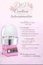 Verhuur suikerspinmachine, Ophalen