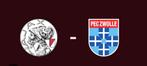 1 kaart Ajax - PEC Zwolle vak 413, Eén persoon, September