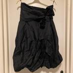 CORA KEMPERMAN ZIJDEN BALLONROK XL, Zwart, Maat 42/44 (L), Ophalen of Verzenden, Cora Kemperman