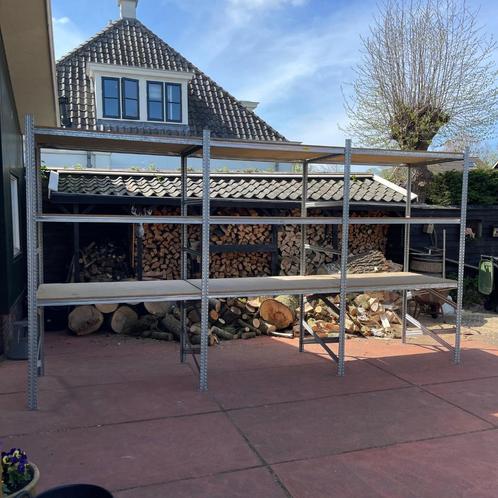 Metalsistem S2 Breedvak Stelling Grootvak Kast 460x100x250cm, Huis en Inrichting, Kasten | Stellingkasten, Zo goed als nieuw, Ophalen of Verzenden