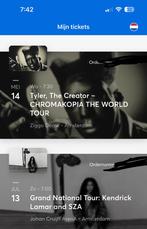 tyler the creater golden circle tickets, Twee personen, Mei