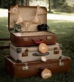 Antieke koffers oude koffer bruiloft wedding huwelijk, Sieraden, Tassen en Uiterlijk, Koffers, Ophalen, Zo goed als nieuw, Hard kunststof