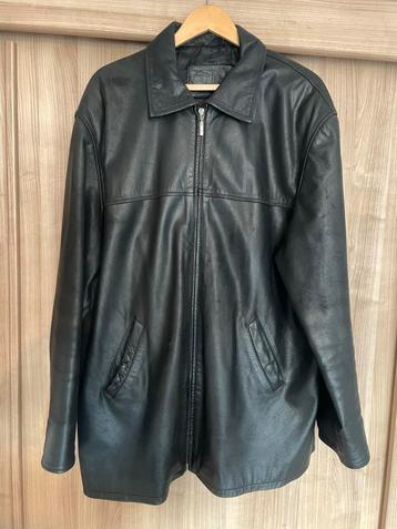 Heren leren jas - Maat 56/58 (XL) beschikbaar voor biedingen