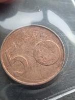 5 euro cent 2001 misslag, Postzegels en Munten, Munten | Nederland, Ophalen of Verzenden, Koningin Beatrix, Euro's