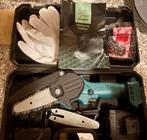 Hand mini kettingzaag 2 accu’s incl koffer en toebehoren, Ophalen, Nieuw