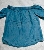 Dun spijkershirt off shoulder maat 36 Only, Only, Blauw, Ophalen of Verzenden, Lange mouw