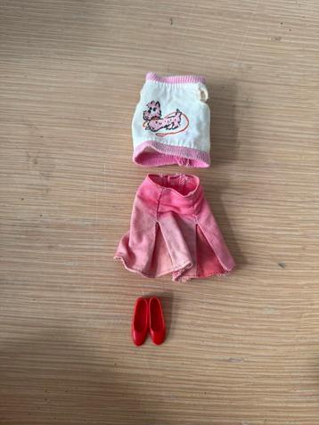 Skipper vintage kleding  “dowgshow”outfit beschikbaar voor biedingen