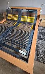 2 Pers. bedbodem incl. elekt. verst. lattenbodems, Ophalen, Tweepersoons, Zo goed als nieuw, Bedbodem