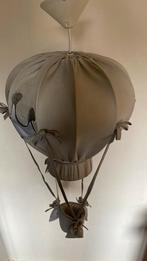 Vintage stoffen hanglamp luchtballon, Huis en Inrichting, Lampen | Hanglampen, Minder dan 50 cm, Ophalen of Verzenden, Zo goed als nieuw