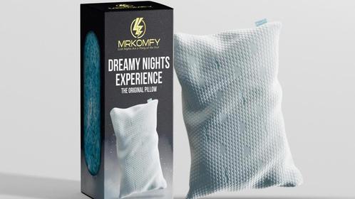 MrKomfy kussen – Slaapt koel, ligt perfect, Huis en Inrichting, Woonaccessoires | Kussens, Nieuw, Wit, Ophalen of Verzenden