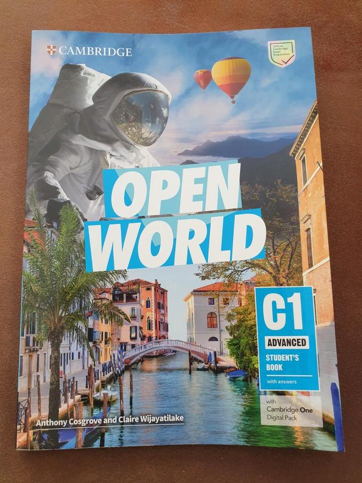 Cambridge Open World C1 Advanced  Student's Book, Boeken, Studieboeken en Cursussen, Gelezen, Alpha, Ophalen of Verzenden