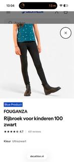 Paardrijbroek Fouganza (Decathlon rijbroek kind 7/8) 128/134, Dieren en Toebehoren, Paardrijkleding, Ophalen of Verzenden, Zo goed als nieuw
