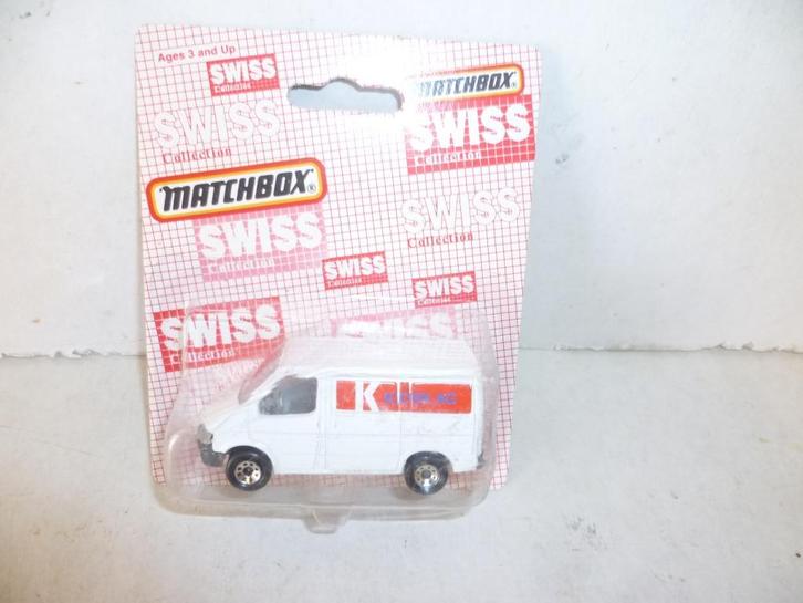 Matchbox MB60 Swiss Collection Ford Transit Kiosk Berne mode, Hobby en Vrije tijd, Modelauto's | Overige schalen, Nieuw, Auto