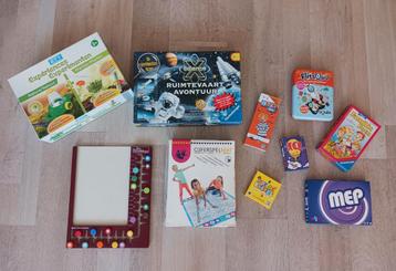 Pakket schoolmaterialen middenbouw– spellen / experimenteren beschikbaar voor biedingen