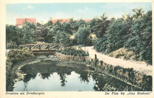 (388-360-041) Driebergen-Rijsenburg De Fles bij Ons Boshuis, Verzamelen, Ansichtkaarten | Nederland, Utrecht, Verzenden