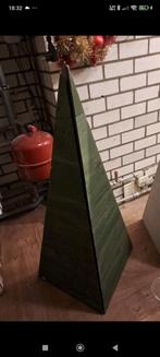 Inklapbare houten hoek kerstboom met gaatjes voor lichtjes, Diversen, Kerst, Ophalen, Zo goed als nieuw