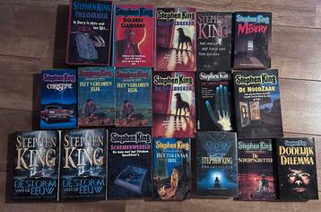 18 populaire Stephen king boeken beschikbaar voor biedingen
