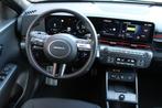 Hyundai Kona 1.6 GDI HEV N Line Ed. | Parkeercamera | Keyles, Auto's, Hyundai, Stof, Gebruikt, Zwart, Zwart