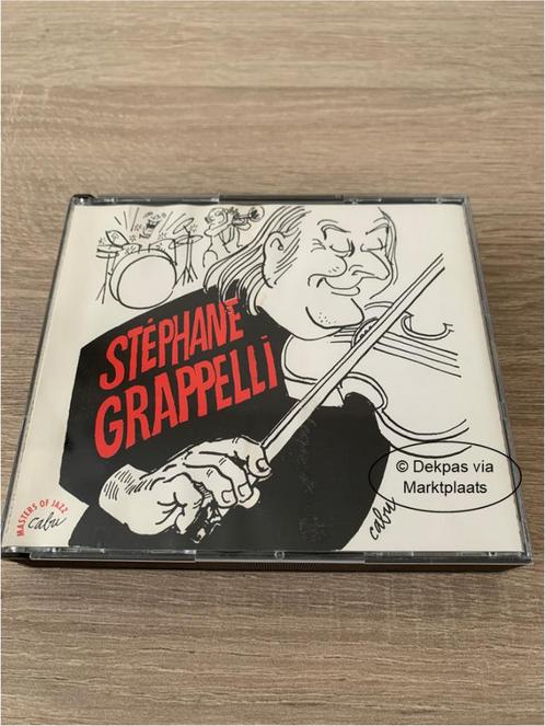 Cd's Stéphane Grappelli - Masters of Jazz - 2-CD, Cd's en Dvd's, Cd's | Jazz en Blues, Jazz, Ophalen of Verzenden