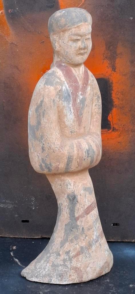 MINGQI. Grafbeeld. Han-Dynastie China. 45 cm. * Zie tekst., Antiek en Kunst, Kunst | Niet-Westerse kunst, Ophalen