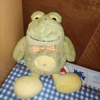 Vintage Kikker knuffel 43 cm groot, Kinderen en Baby's, Speelgoed | Knuffels en Pluche, Ophalen of Verzenden, Kikker