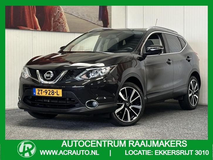 Nissan QASHQAI 1.2 PREMIER EDITION PANORAMADAK HALF LEDER 36, Auto's, Nissan, Bedrijf, Te koop, Qashqai, 360° camera, ABS, Achteruitrijcamera