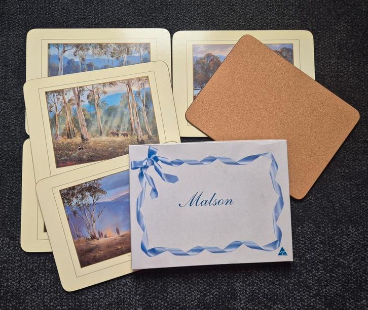 Vintage Placemats - Maison Drovers Life, Huis en Inrichting, Woonaccessoires | Schalen en Manden, Nieuw, Rechthoekig, Overige materialen