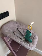 Stokke Tripp Trapp Newborn Set + Speelboog, Ophalen, Zo goed als nieuw, Meegroeistoel, Gordel(s)