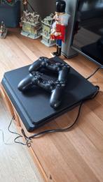 PlayStation 4 Slim - 500Gb, Spelcomputers en Games, Met 2 controllers, Ophalen of Verzenden, Slim, 500 GB