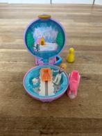Polly Pocket tiny compact Polly skihuisje, Ophalen of Verzenden, Zo goed als nieuw
