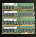 RAM geheugen SAMSUNG 4x 4GB - DDR4, Computers en Software, RAM geheugen, Desktop, Ophalen of Verzenden, Zo goed als nieuw, DDR4