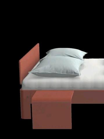 Auping 2000 aanhang tafeltje 48 cm senior kersen kleur beschikbaar voor biedingen