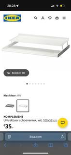 Ikea komplement schoenenrek, Huis en Inrichting, Kasten | Kledingkasten, Ophalen, 50 tot 100 cm, Zo goed als nieuw, Minder dan 100 cm