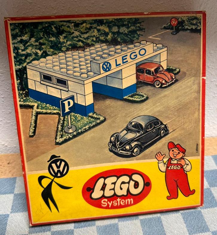 Oude lego vw set 306 jaren 50 vintage 1:87, Kinderen en Baby's, Speelgoed | Duplo en Lego, Gebruikt, Lego, Complete set, Verzenden