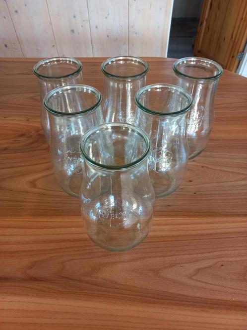 WECK-tulpglas 2700ml 6 stuks nieuw, Huis en Inrichting, Keuken | Servies, Nieuw, Overige typen, Overige stijlen, Glas, Ophalen of Verzenden