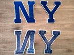 New York NY logo patches embleem stad vintage sport patch, Hobby en Vrije tijd, Ophalen of Verzenden, Zo goed als nieuw